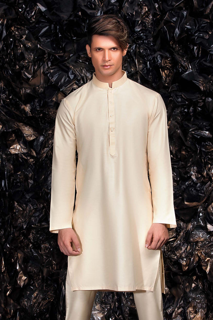 Gold Kurta with Trouser Bollywood Indian Suit