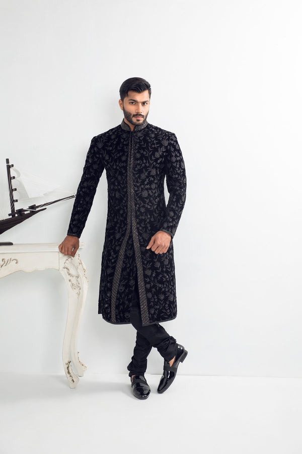 Black Light Maharaja Sherwani