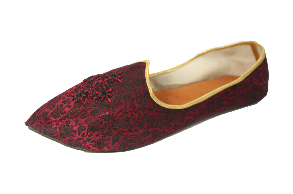 Adra- Red Mojri Khussa Shoes - Sherwani King - - 1