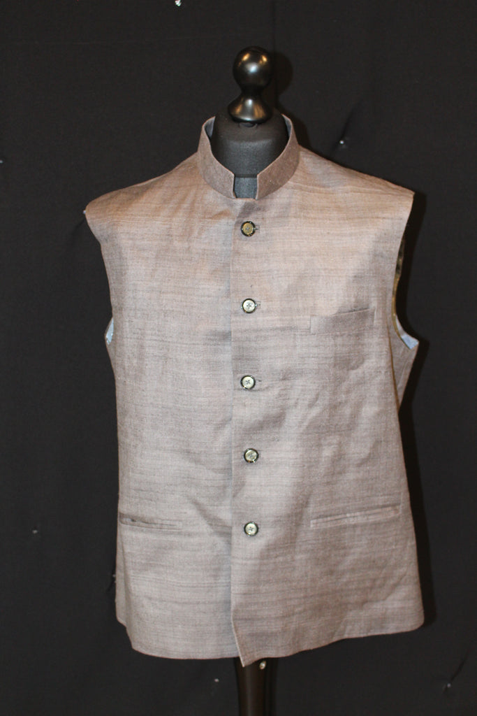 Charcoal Grey Pakistani Waistcoat