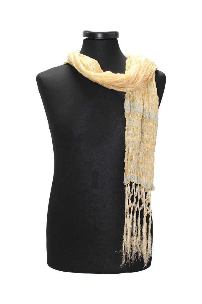 Light Gold Sherwani Scarf 29