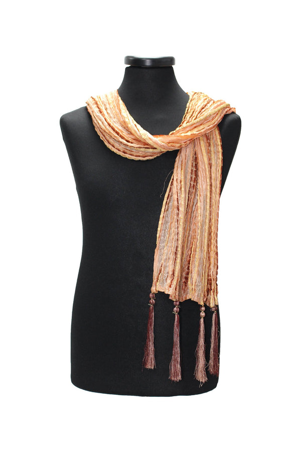 Peach Sherwani Scarf 35