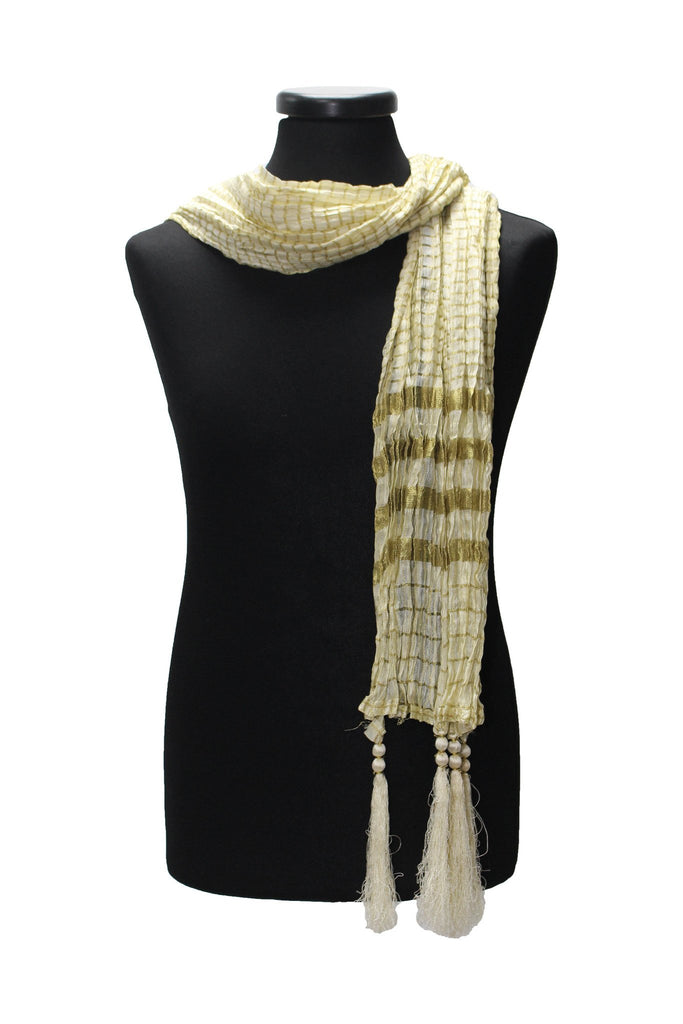 Inca Gold Sherwani Scarf - 48